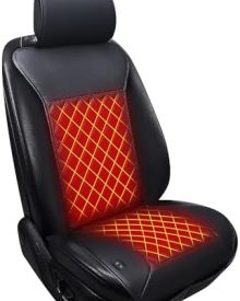 Seat Cushion, Comfortable Seat Cover with Full Back Support, Universal Seat Cushion for Front Seat in Winter